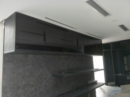 cánh kính tủ bếp đẹp