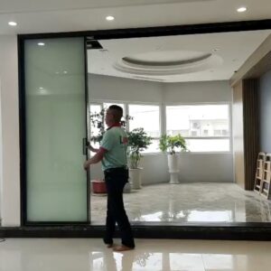 cửa lùa slim có ray dưới