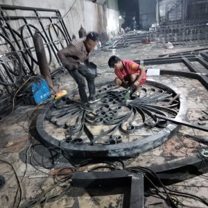 thi công lăp đặt lan can ,công sắt mỹ thuật ha nội