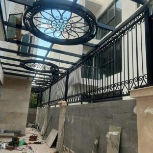 Mái Che Sắt Mỹ Thuật Đẹp HÀ Nội