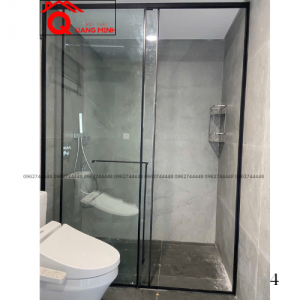 cửa lùa cabin slim 1fix 1 cánh