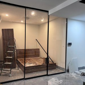 Lắp đặt cửa nhôm Slim Cover cao cấp tại Times City Hà Nội