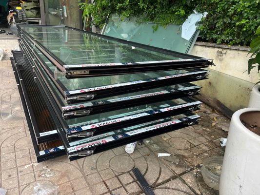 Xưởng sản xuất cửa Slim Cover giá rẻ