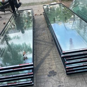 Thi công cửa Slim Cover biệt thự Hà Nội